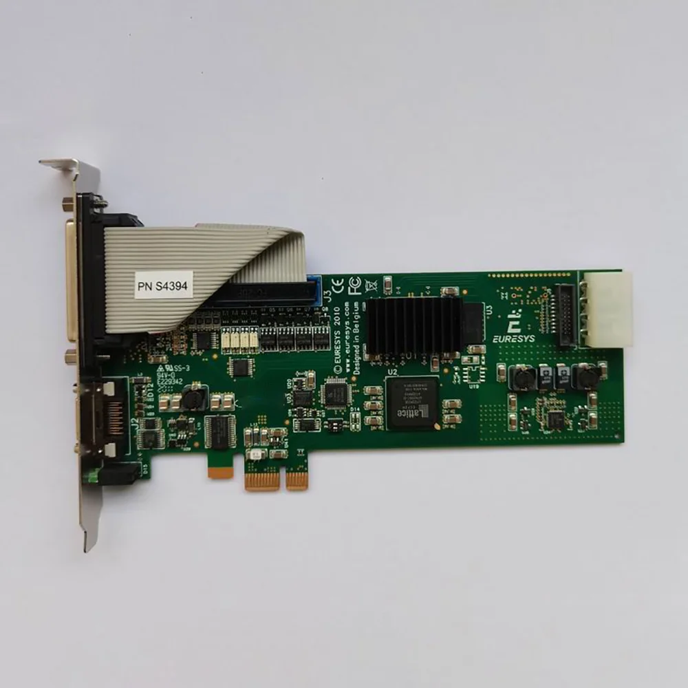 

Original EURESYS 2010 For Grablink DualBase PCI-E X4 Image Capture Card