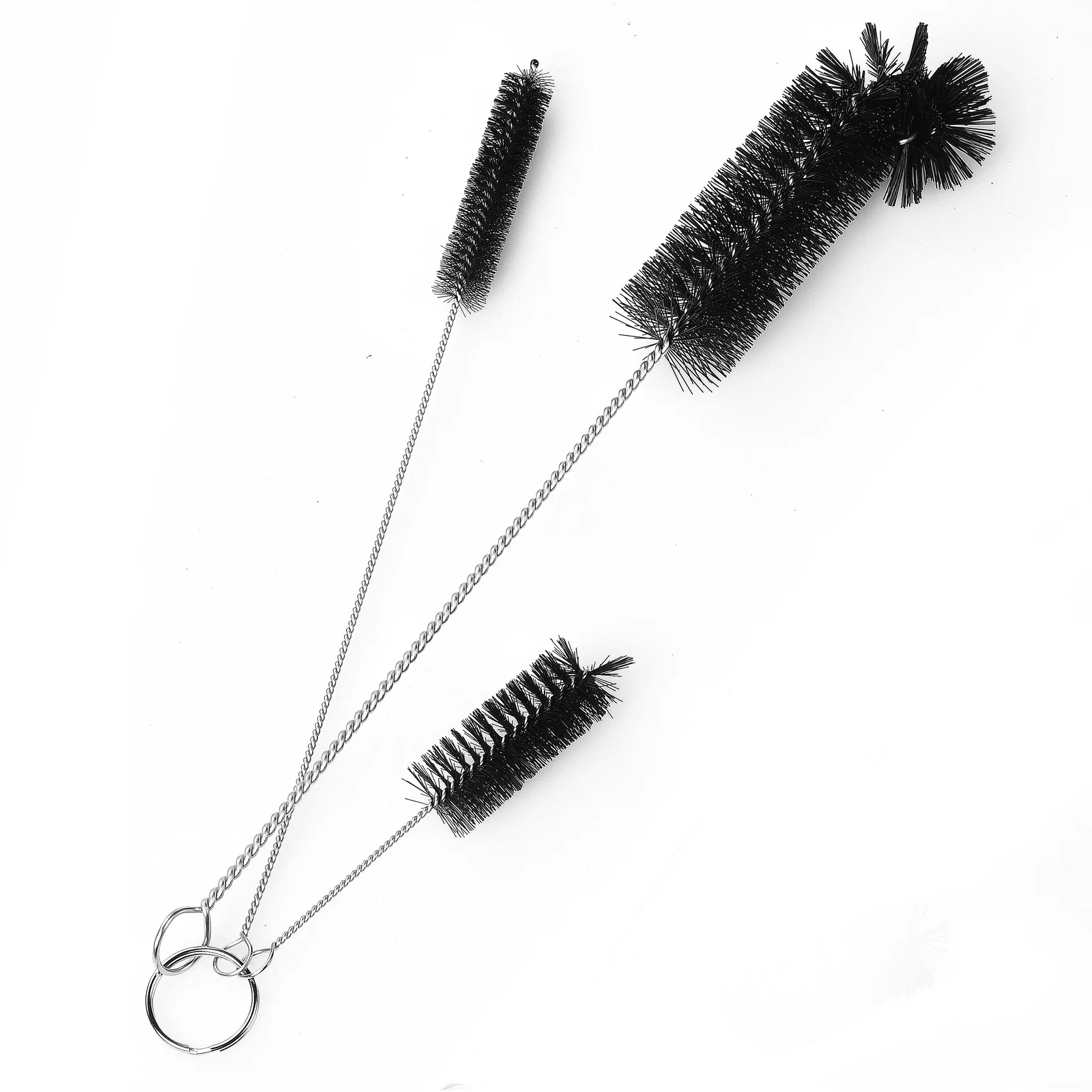 3Pcs Set of Bottle Cleaning Brushes Kitchen Nylon Multifunction Clean Brush Set (L.&G.)