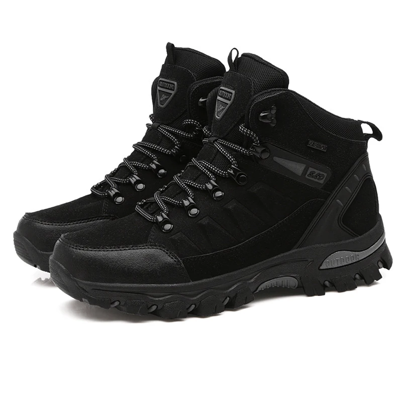 

XIANGGUAN зимняя мужская уличная спортивная обувь, альпинистские ботинки, мужская противоскользящая спортивная обувь, мужская походная обувь, теплая треккинговая обувь для женщин