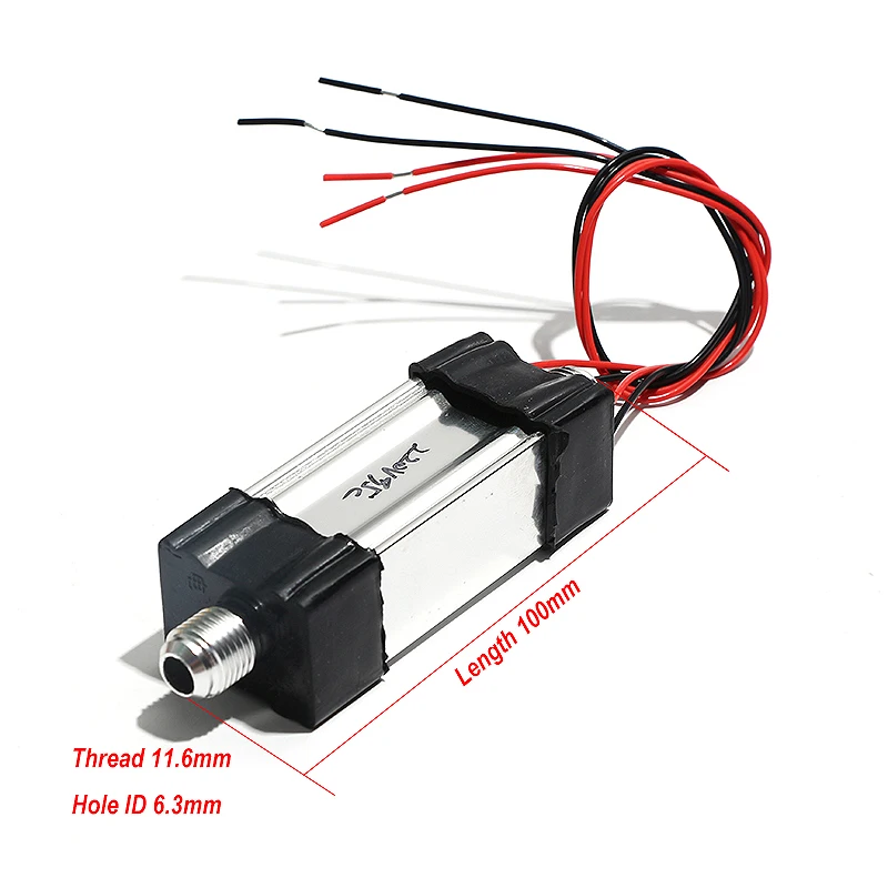 1PC 100x11.6mm PTC Constant Temperature Heating Tube External Thread Aluminum Tube Air-driven 220V90℃~220V290℃