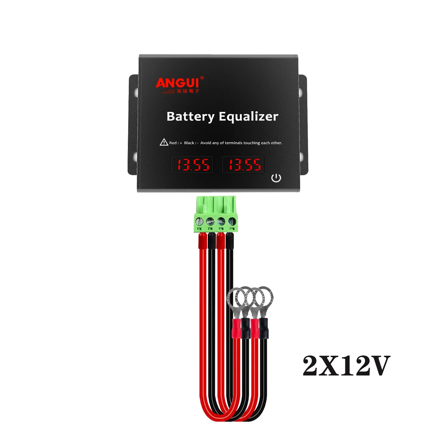ANGUI Batterij Equalizer KBM102S Batterijen 24V 36V 48V 60V LTO NCM LFP Spanningsbalancer Lader Ontladingsregelaar Actief