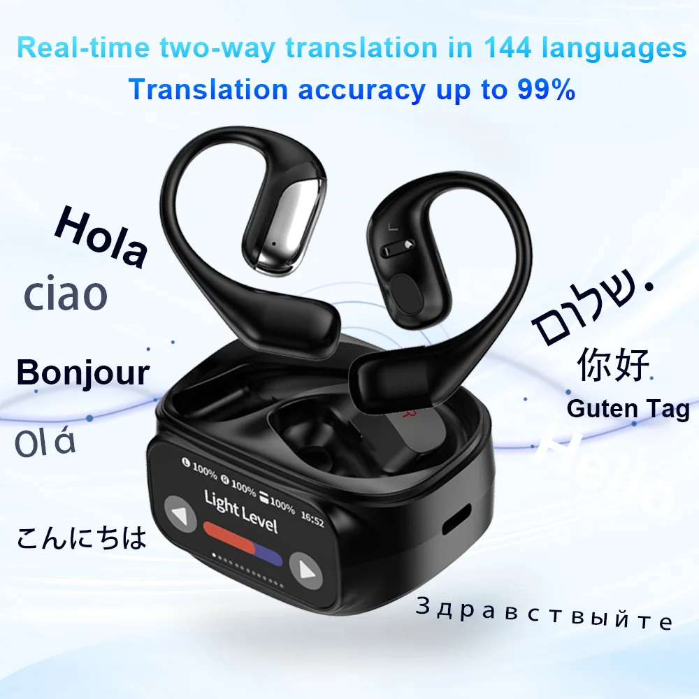 Wireless Bluetooth Headphones Fashionable High Appearance Value Noise Cancellation High Sound Quality for Business Fitness Offic