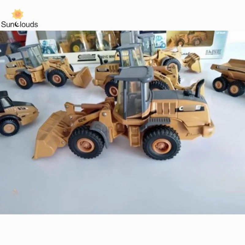 Gelegeerd Model 1:50 Weegschaal Hoesje Cx210c Cx490d Cx340 856c Ertl Tomie 621e 721d Loader Motor Grader Dump Truck Gegoten Model Speelgoed