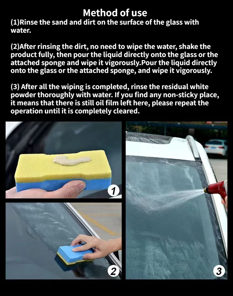 Soft99 Japan Car Windshield Glass Water Rain Repellent Glass Hydrophobic Coating Remove Oil Film Anti-rain Treatment for Car