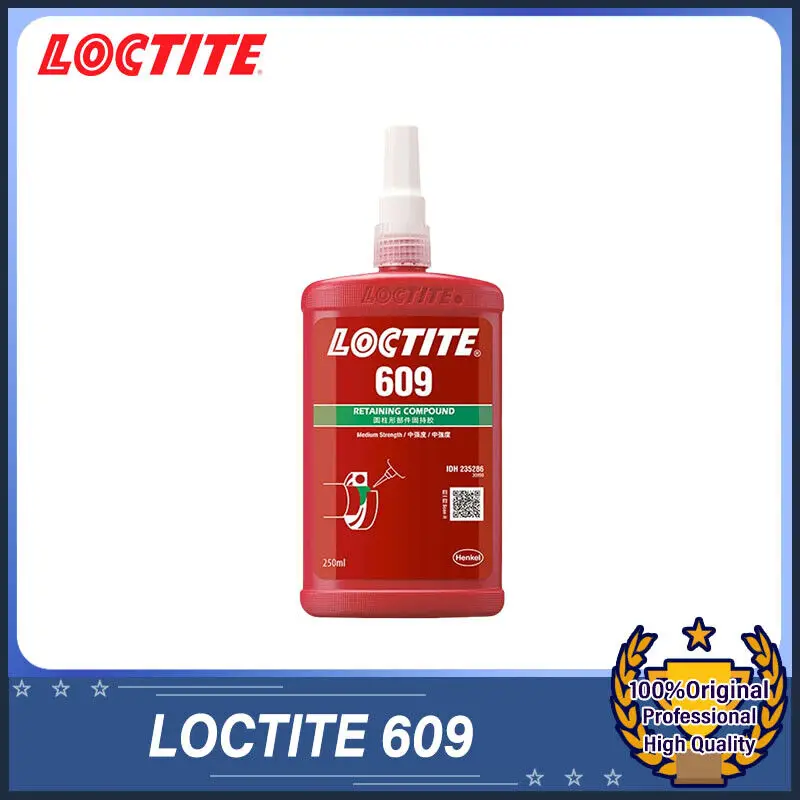 

1PC LOCTITE 609 250ml Retaining Compound Green Glue High-strength Cylindrical