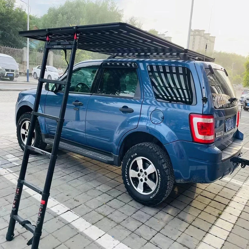 Factory Hot Sale Btseller Off-Road Vehicle Rack, Roof Expansion Platform, Double-Layer Folding Terrace, Tent Can Be Installed, R