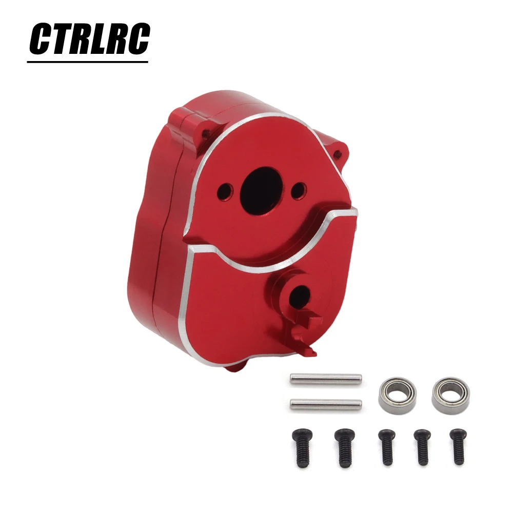 All Metal Transmission Shell Gearbox Housing with Metal Gear for MN82 MN78 1/12 RC Car Gear Box Upgrade Spare Parts