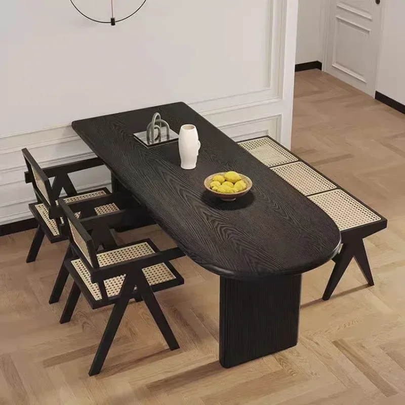European Modern Dining Table Adult Aesthetics Reception Unusual Restaurant Table Special Design Juegos De Comedor Furniture