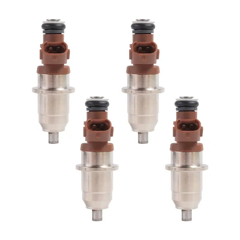 ABOK-Kraftstoffeinspritzdüse für Mitsubishi Pajero IO H67W H77W 4G93 4G94 Pajero Pinin 2.0L MR560553 4 Stück E7T05072