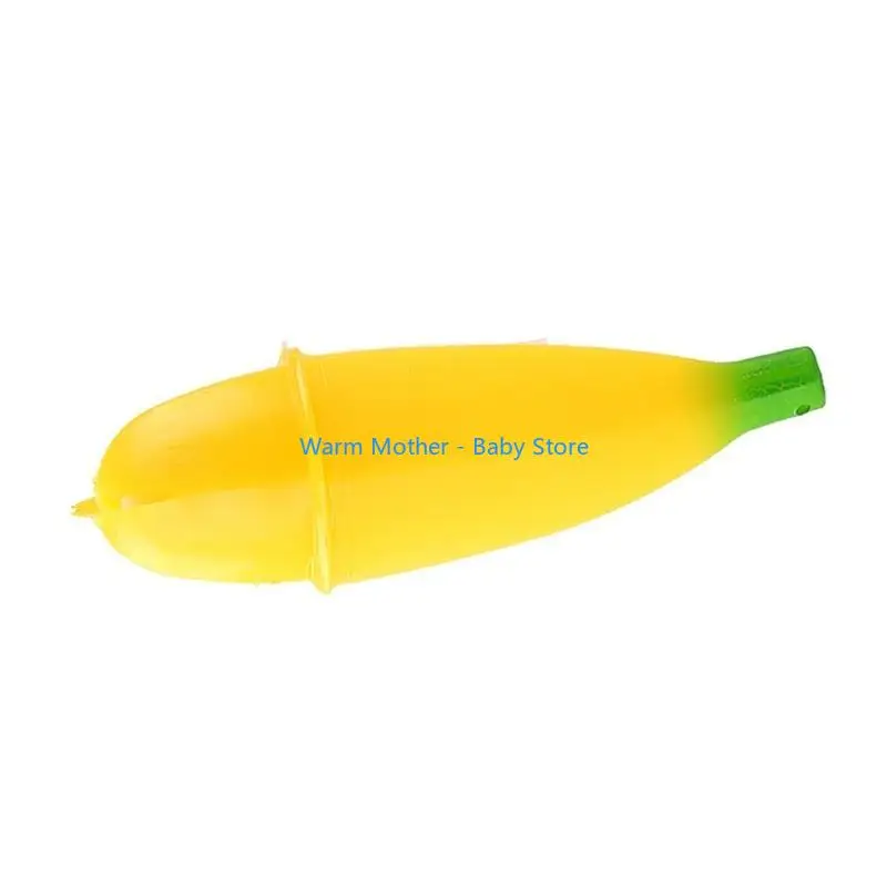 Squeeze Stress Relief Hand Toy Anti Angst Banane dehnbar langsam aufsteigendes Spielzeug 57qe