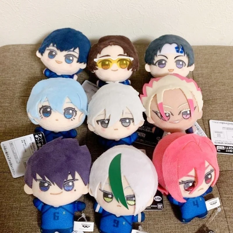 Original Blue Lock Anime Cosplay Plush Doll Fluffy Pendant Puppet Toys Isagi Yoichi Hiori Yo Gifts For Adult Anime Collectors