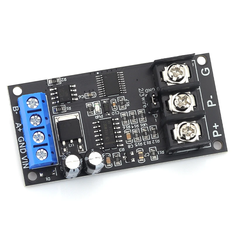 DC8-25V PT100 RTD Thermocouple Temperature Sensor Board RS485 Modbus RTU Temperature Transmitter