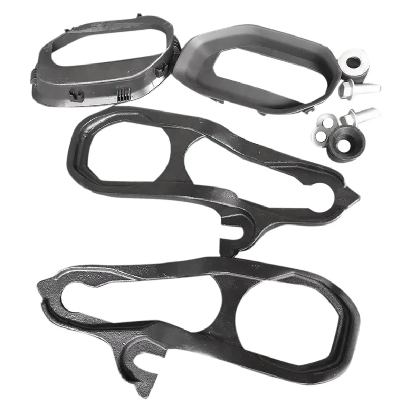 

Car Tow Hooks 82215268 With Hardware Front Left & Right Black For Dodge Ram 1500 2019-2021-A02G