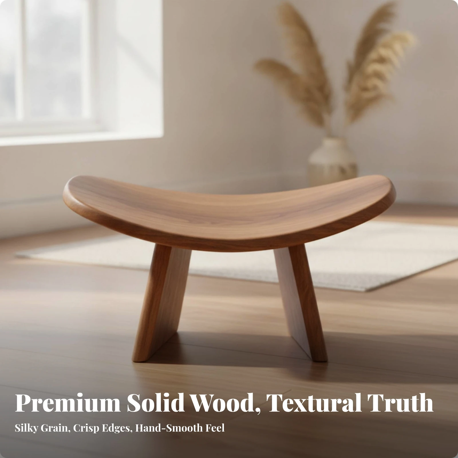 Bangku Meditasi, Bangku Kayu S - Home Office Furniture ulasan dan harga