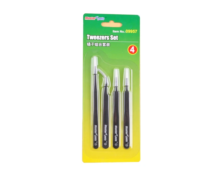

Набор пинцетов Trumpeter Master Tools 09957, инструмент для сборки моделей (4 типа)