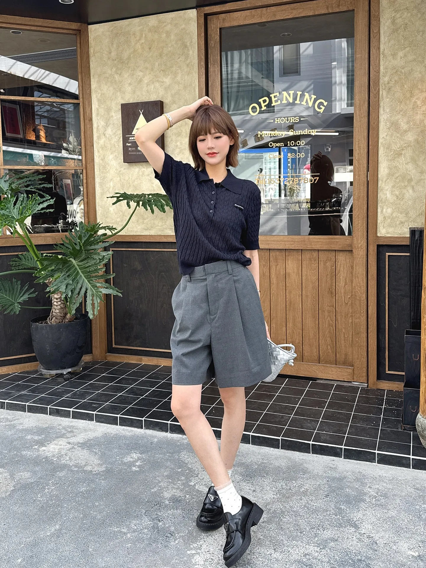 

Легкая женская вязаная рубашка из хлопка и льна Miu Sle, новинка лета 2025 года, ручная работа, C2025