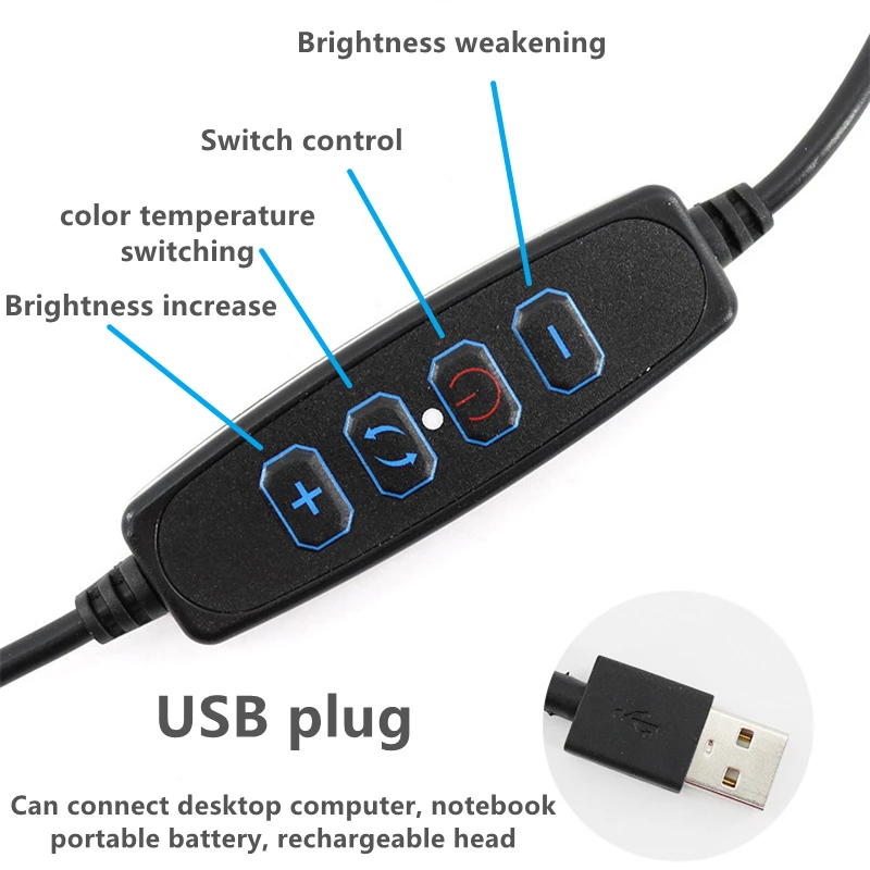 Imagem -04 - Self-timer Led Ring Light Fotografia Fill Light Kit para Gravação de Vídeo Live Broadcast Equipment 10 12