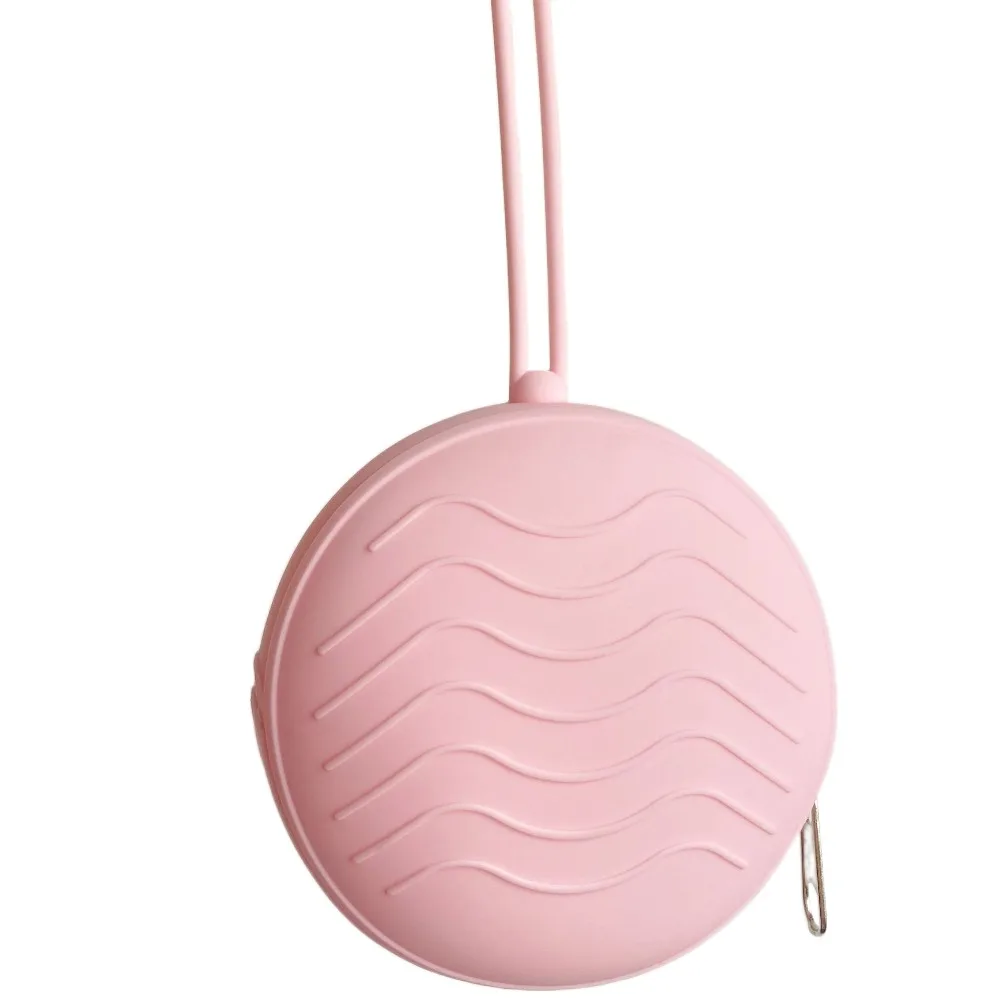 Nuovo porta ciuccio in silicone BPA gratuito portatile contenitore per succhietto accessori borsa portaoggetti per capezzoli rotondi per esterni