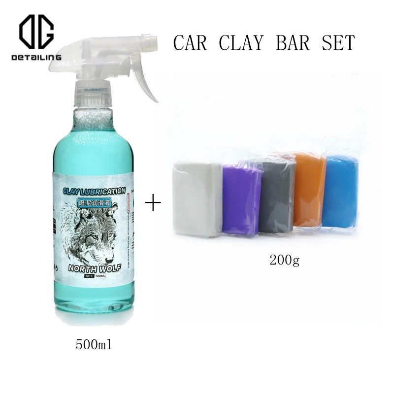 【セール中】マジック潤滑剤セット,クレイバー,洗車,泥泥,塗料,ホイール,ハブ,ガラス,500ml, 200g