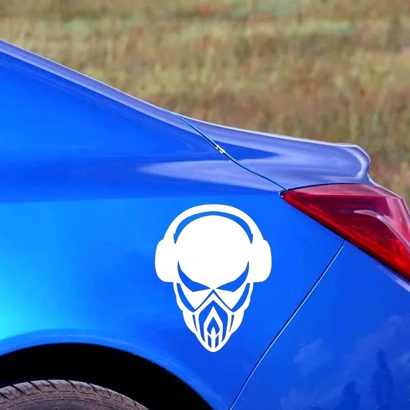 ملصقات محطة القراصنة الممتعة JPCT لسيارات التخييم، غطاء خزان مقاوم للماء واقي من الشمس ملصقات البولي إيثيلين 15 سم × 12 سم #4