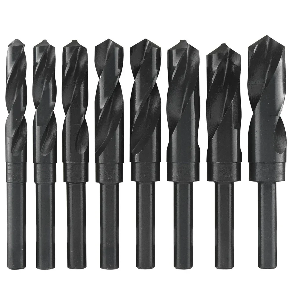 

Twist Drill Bit 1PC 12mm-40mm 1/2" inch Dia Reduced Shank HSS Twist Drill Bit 12/13/14/15/16/17