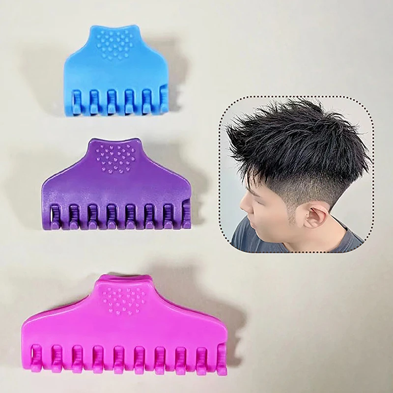 30 pçs/barril reutilizável perm grampo de cabelo onda estilo grampos para homem barbearia salão gancho loop rolos de cabelo ferramenta cabeleireiro