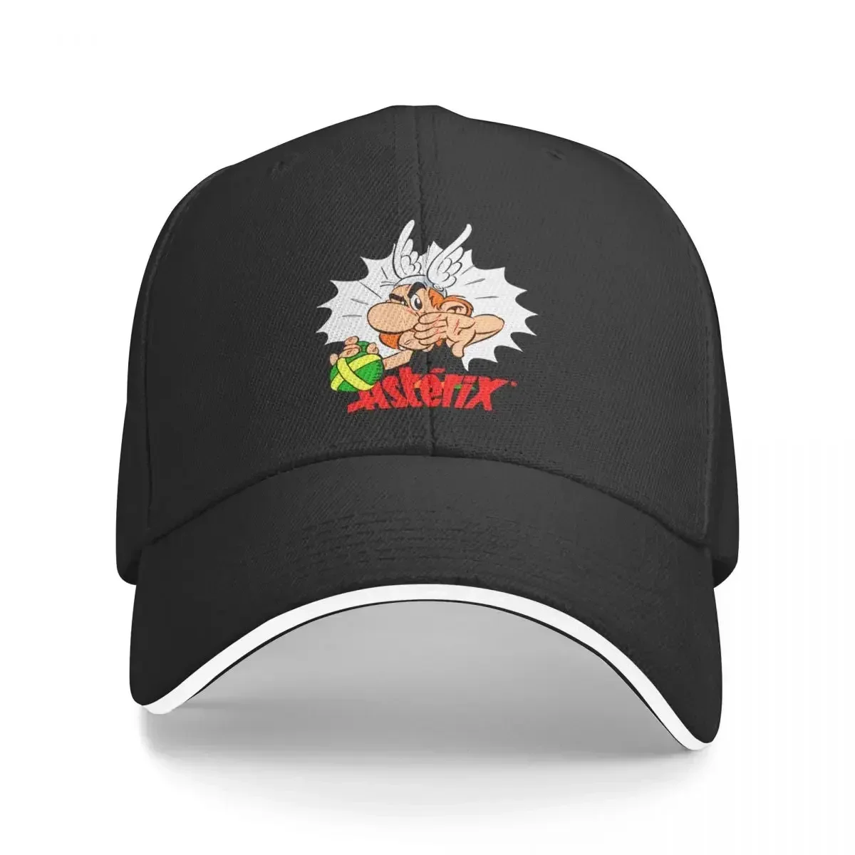 Asterix And Obelix Manga Baseball Cap Retro Anime Cartoon Sandwich Hats Unisex Adjustable Dad Hat Outdoor