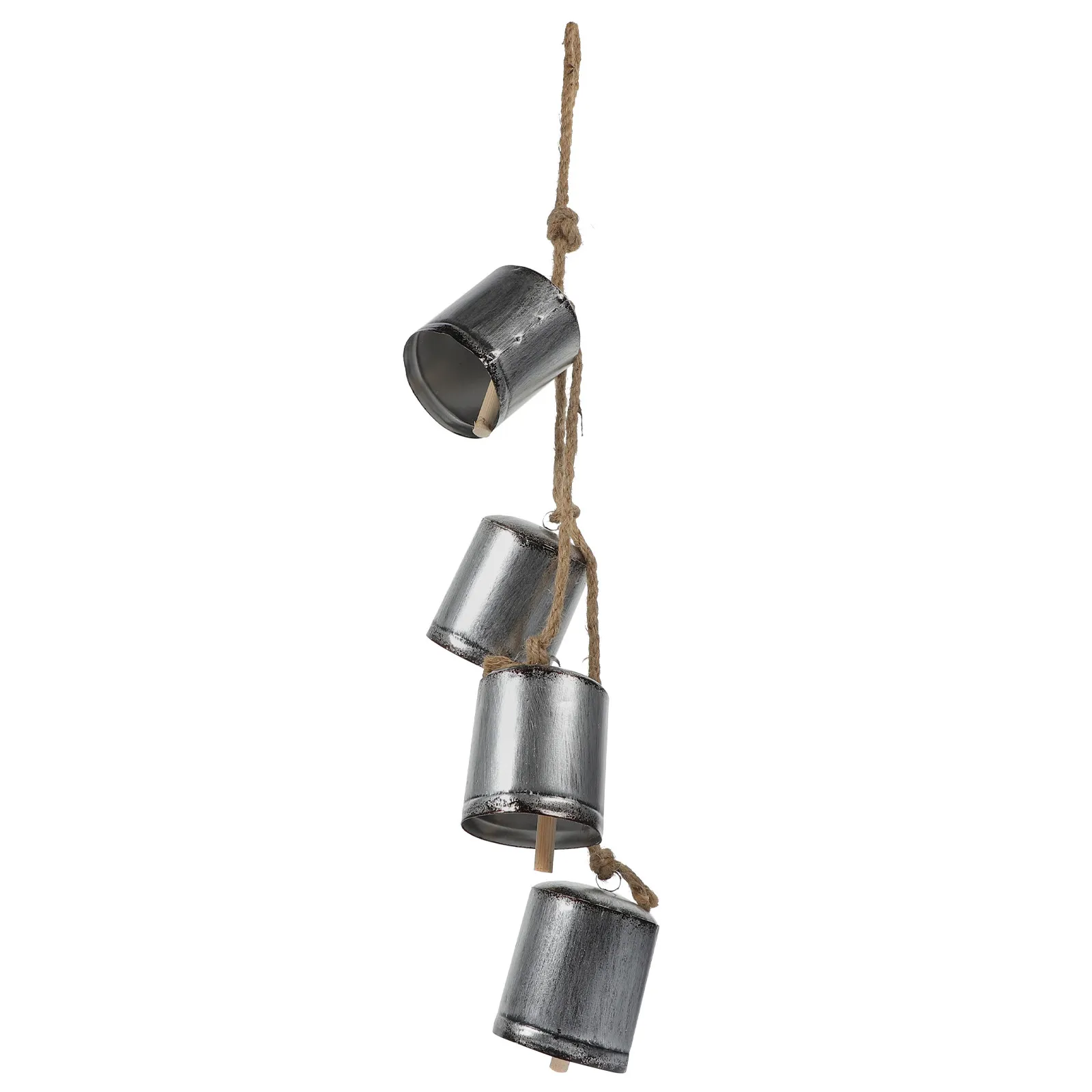 High Hardness Metal Cow Bells Resistant to Fading Deformation Hanging Bells Farm Garden Home Decor Vintage Rustic Bell Ornaments