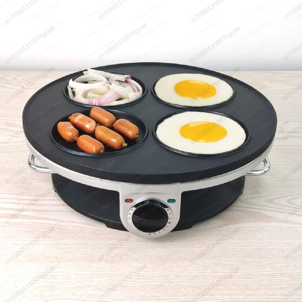 Y 4-Hole 1200w large omelette machine Commercial household causeway roasting Egg hamburger machine