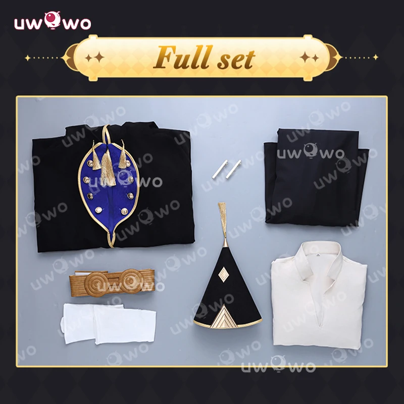 UWOWO 콜라보레이션 시리즈:애니메이션 코스프레 Olruggio 남성 코스프레 의상 XS-2XL 할로윈 의상
