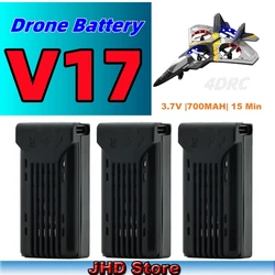 JHD Orignal 4DRC V17 Airplane Battery For Original 4D-V17 4DRC Airplane  Accessories V17 RC Airplane Battery