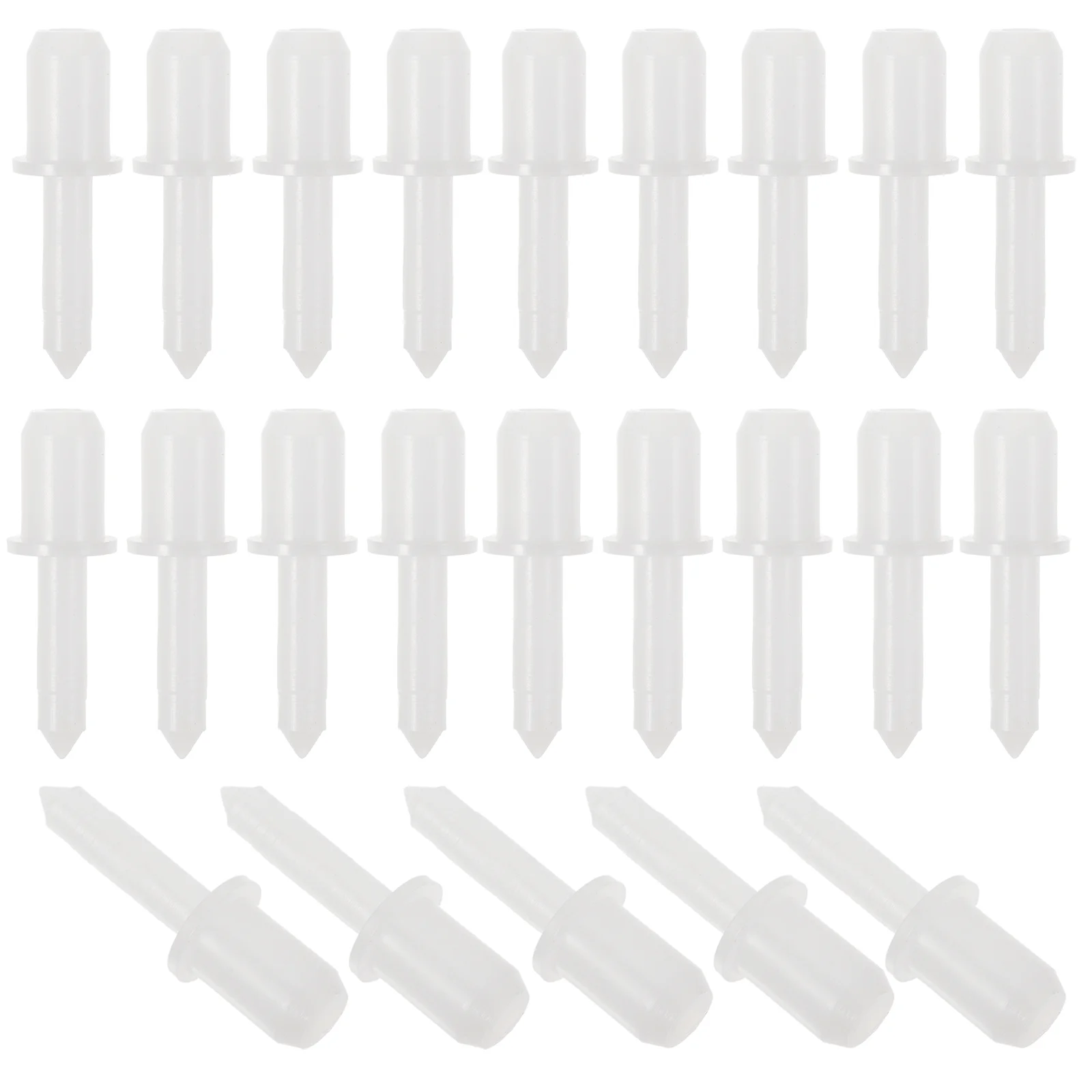 60 Pcs Shutter Repair Telescopic Pins Plastic Bolt Blinds Fasteners Draperies Replacement