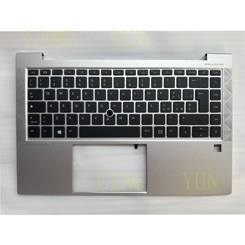 z   for   HP 840 G7 G8 Laptop C Cover With IT Backlight keyboard M36312-061 M07090-061