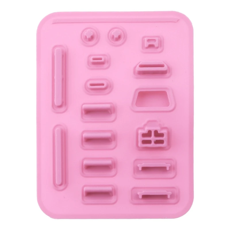 Silicone Micro USB Cap Port Cover Anti Dust Protector for Desktop PC Laptops Stopper Socket Protecor Kit 16 Pcs