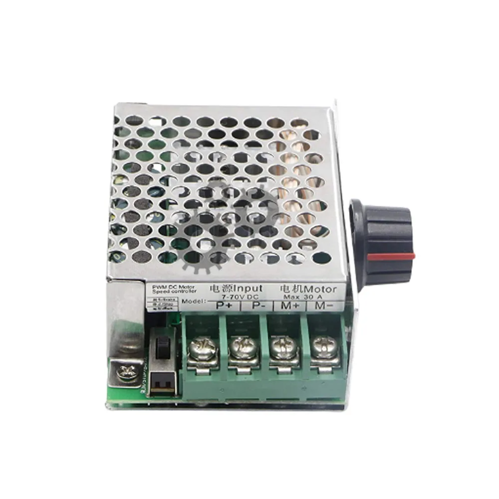Dc Brush Motor Speed Controller Riorand 7-70v Pwm Dc Motor Speed Controller Switch 30a +12v Protection Switch Module