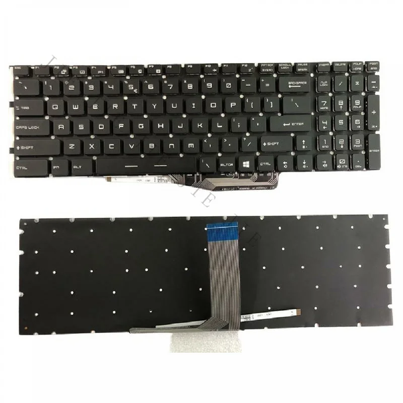 US Backlit Laptop Keyboard For MSI GL62M 7RC 7RD 7RDX 7RE 7REX GL62MVR GL62VR 7RFX Gaming Replacement Keyboard