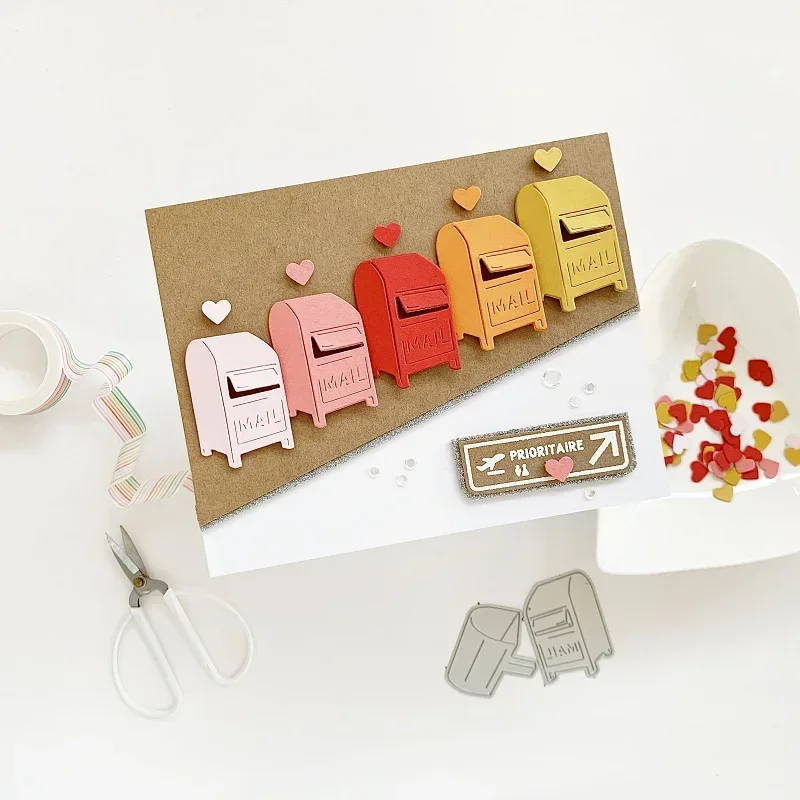 Piggy Craft metal cutting dies cut die mold Mailbox clock animal leaves Scrapbook paper craft knife mould blade punch stencils
