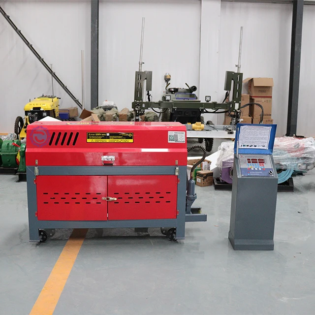 

Станок для выпрямления и резки арматуры Zero Error CNC 4-12 мм, станок для выпрямления стальных прутков, в продаже