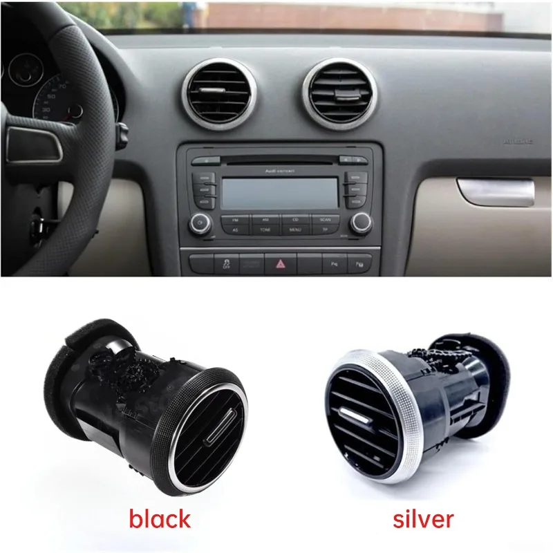 For Audi-A3 S3 8P 2008-2012 8P0820901C Replacement Air Vent Car Front Dashboard Air Condition Vent Outlet Hot Sales