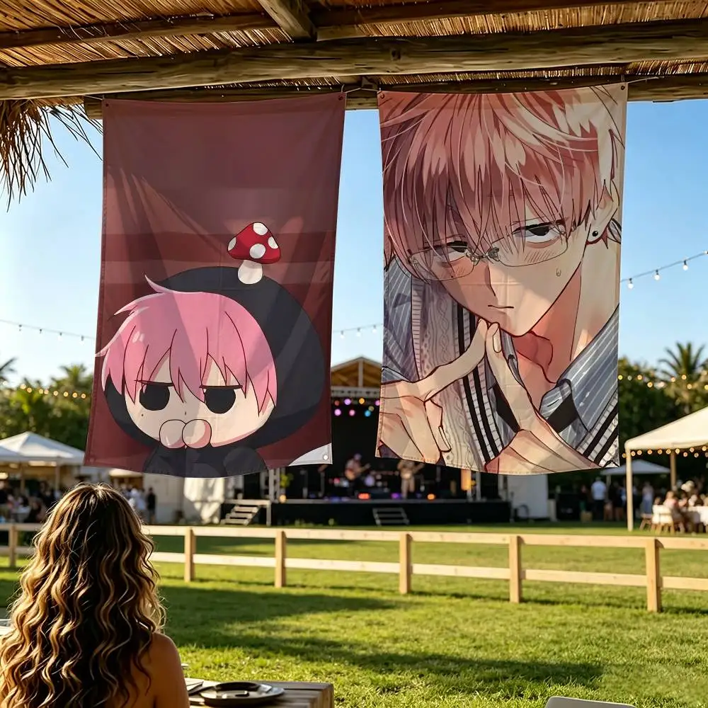 Tamon s B-Side Flag Digital Printing Banner for Garage Wall Out Door Decoration