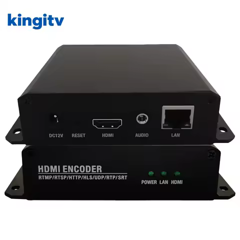 4K H265 HD MI Video Streaming H265 H264 Single Channel Tv Signal Conversion Encoder Iptv H