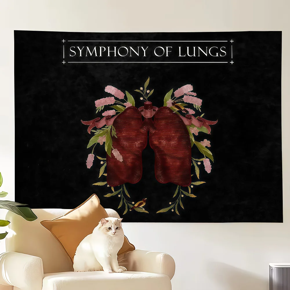 Band F-Florence and the M-MachineS flag Decoration Art Picnic Party Home Hanging Camping Outdoor Party Banner
