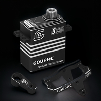 9KG RC Digital Micro Servo with Mount Bracket and Arm Metal Gear Servo Digital Servo for TRX4M Servo 1/18 RC Car Upgrade Parts