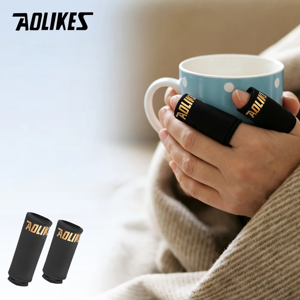 AOLIKES 1PCS Finger Ice Pack, Gel Thumb Ice Pack, Thumbs & Toes Hot Cold Therapy Ice Pack for Finger for Arthritis, Tendinitis