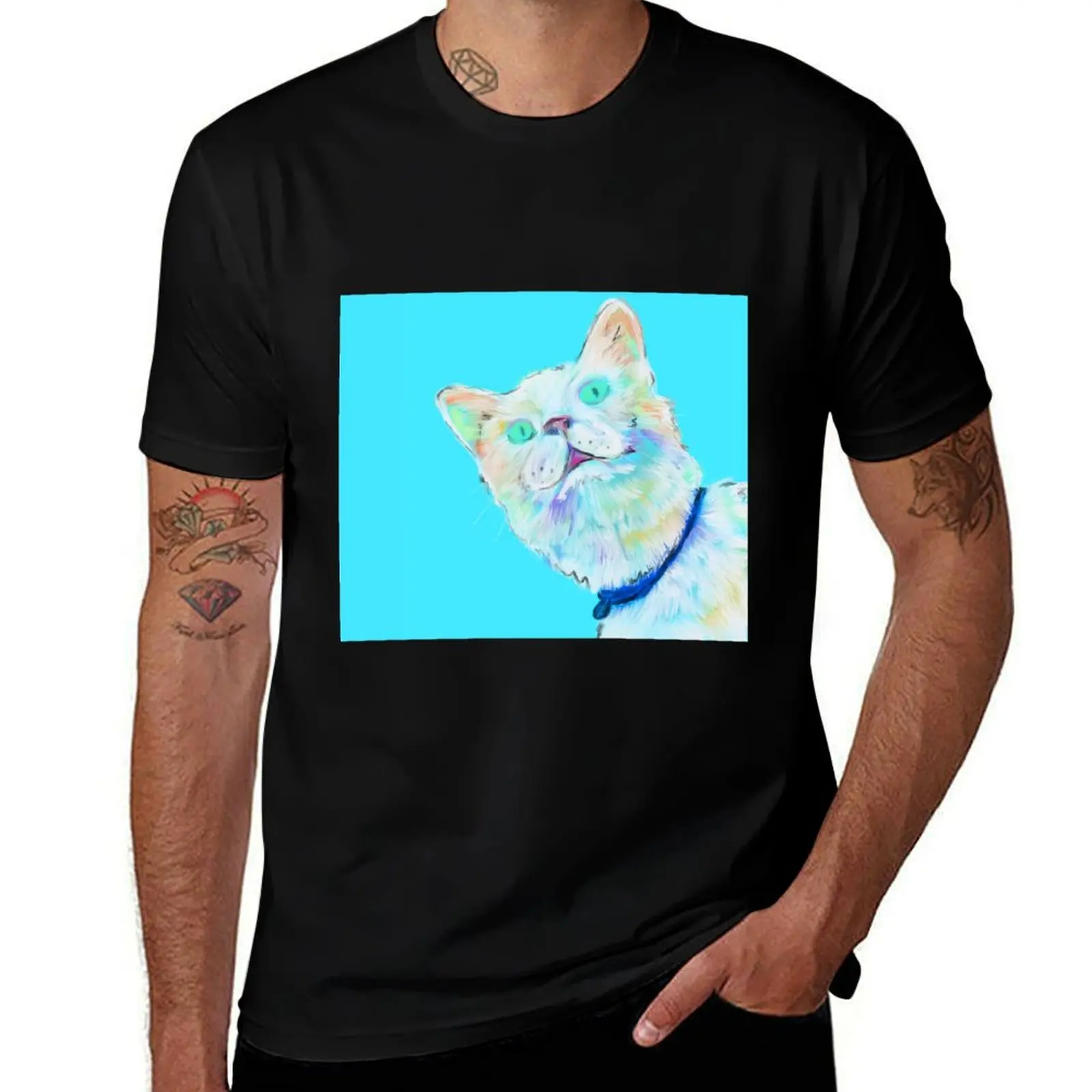 

shirt custom cotton t shirts vintage heavy el graphic shirt man T-Shirt Phil print man T-Shirt gato t t for