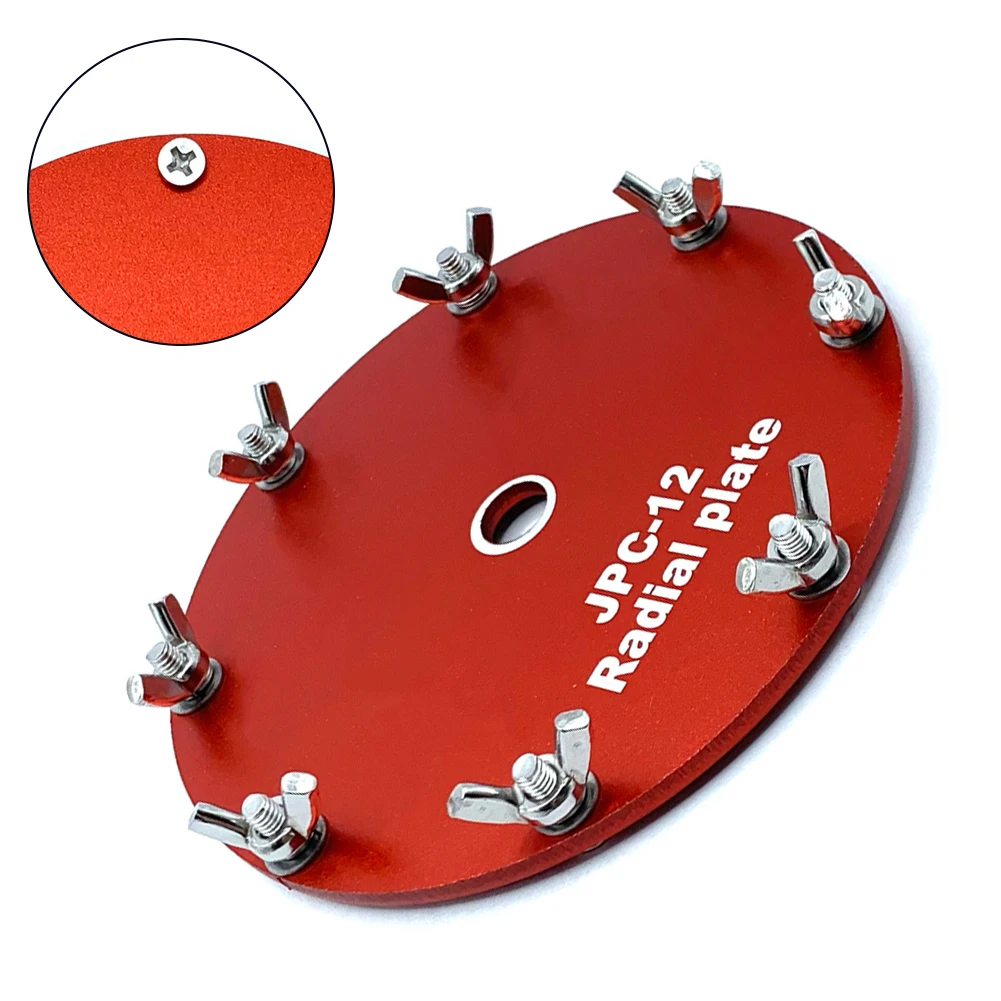 PAC-12 JPC-12 Portable Shortwave Antenna Dedicated Aluminum Grounding Grid High-frequency Shortwave Antenna Network Disk Tools