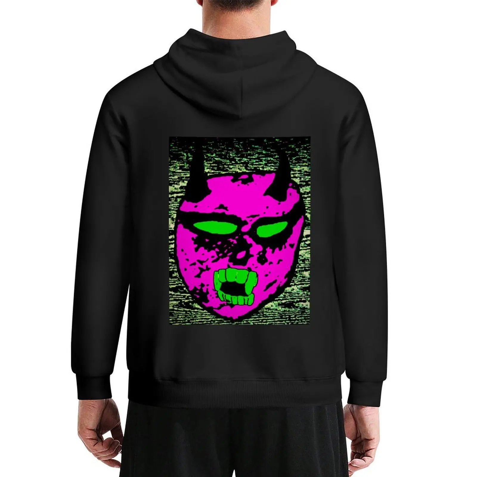 

Lady Satan Green Teeth Hoodie graphic t shirts men fashion men men's coat korean autumn clothes tracksuits
