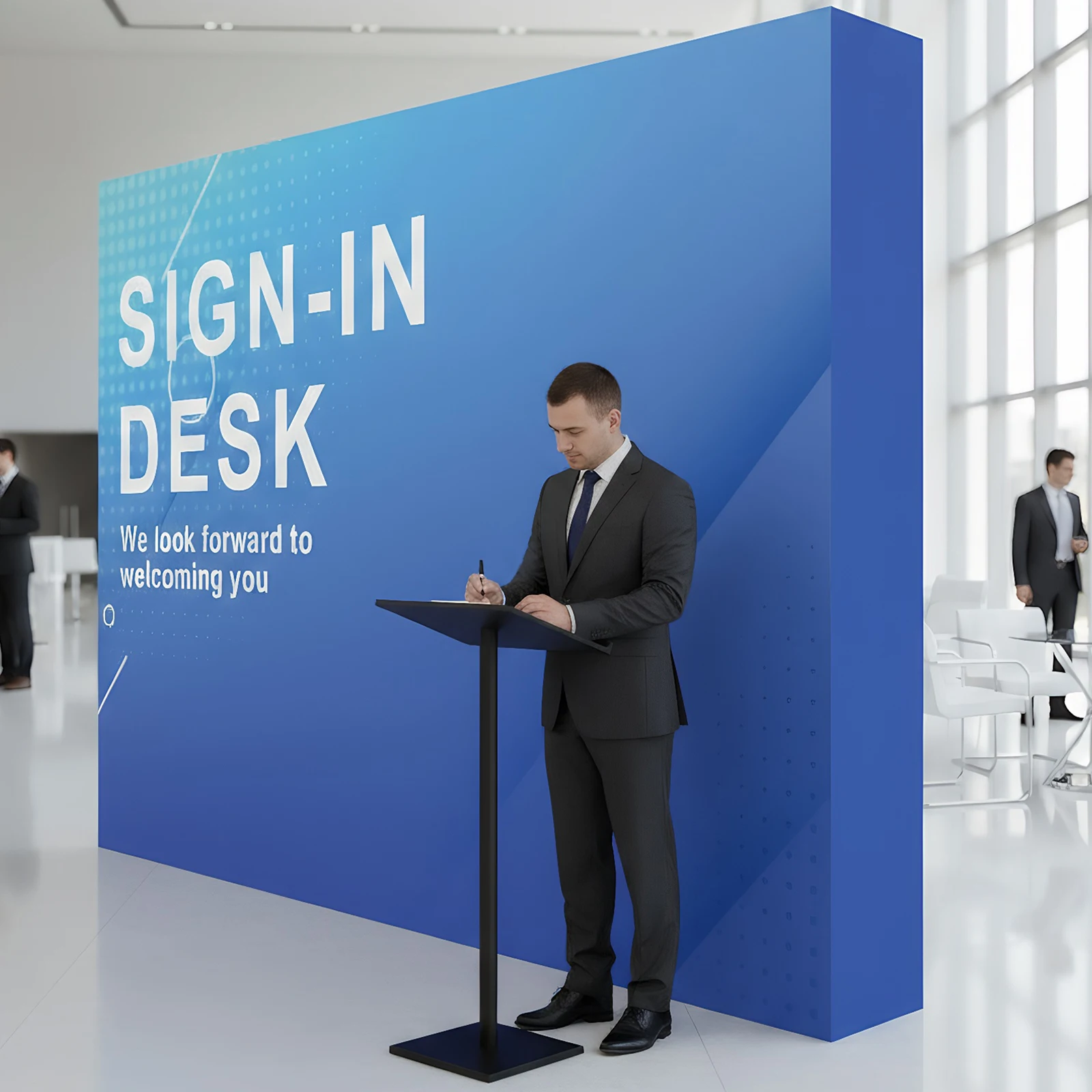 

10x10/10x15/10x17 FT Portable Pop Up Display Stand with Carrying Bag Collapsible Trade Show Booth for Wedding Exhibition Events