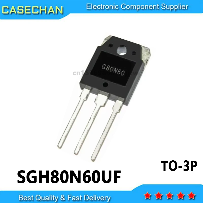 5 قطعة SGH80N60UF G80N60UF G80N60 80N60 TO-3P 80A 600V #1