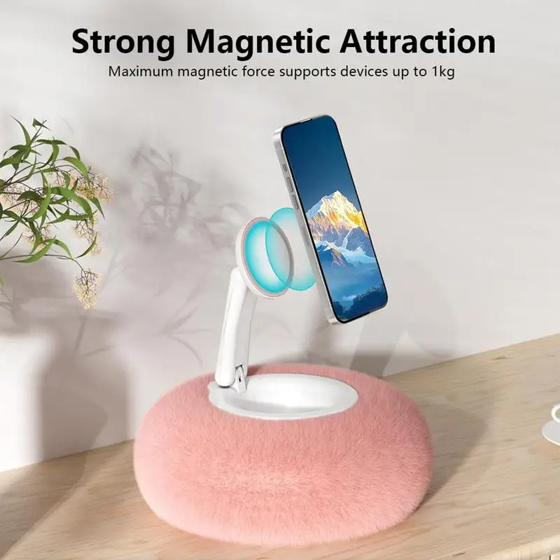 Phone Pillow Stand For Watching Video Safe Stable Comfortable Pillow Stand Cell Phone Holder Accessory For Bed Sofa Lap Watching